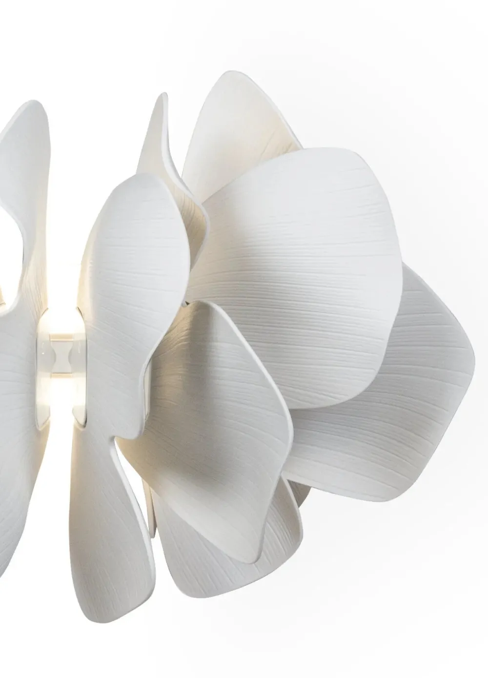 Lladro Appliques>Nightbloom Appliques Blanc