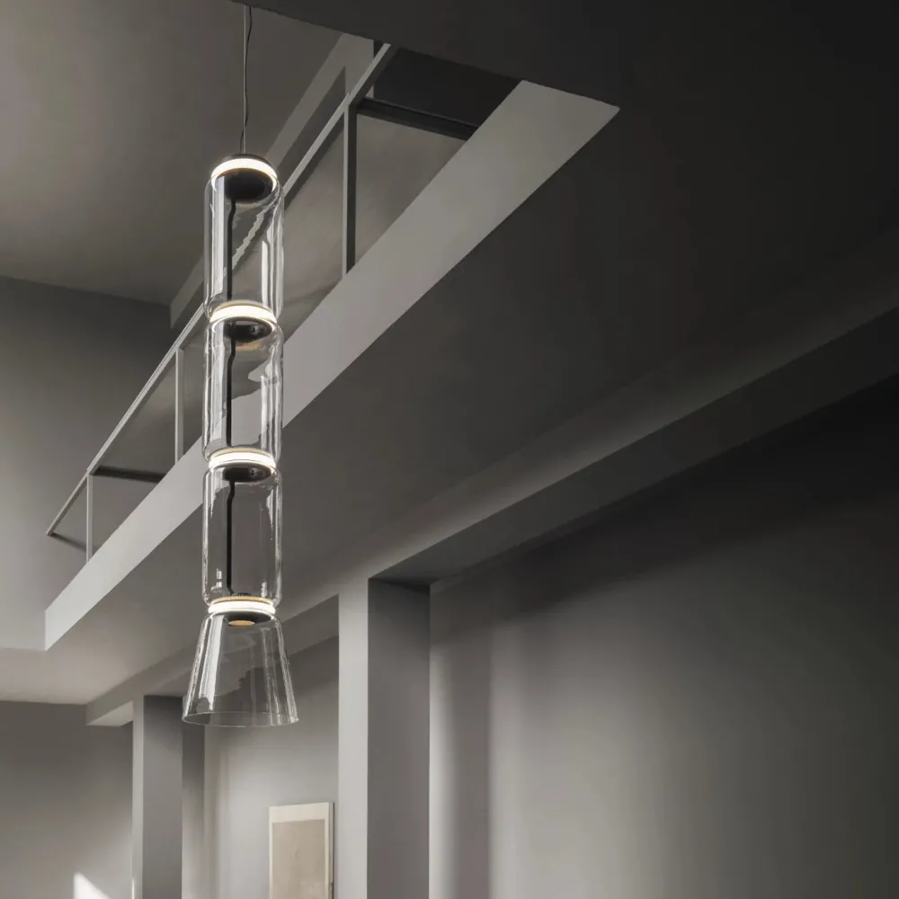 Flos Suspensions>Noctambule 3 Low Cylinder Cône Suspensions LED