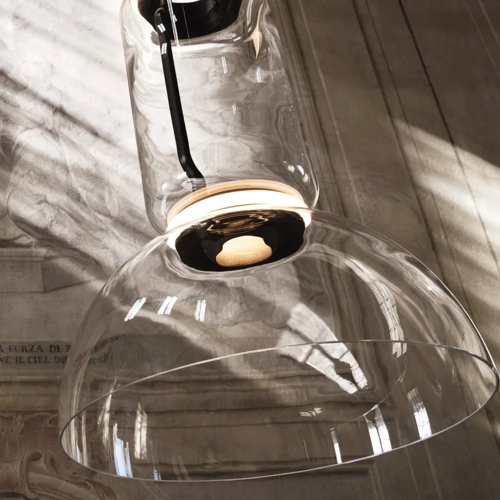 Flos Suspensions>Noctambule 3 Low Cylinder Dôme Suspensions LED