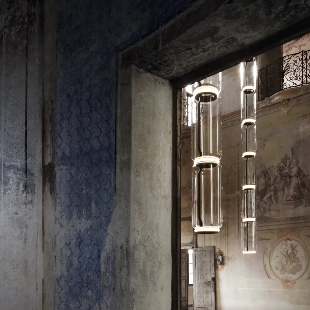 Flos Suspensions>Noctambule 6 Low Cylinder Suspensions LED