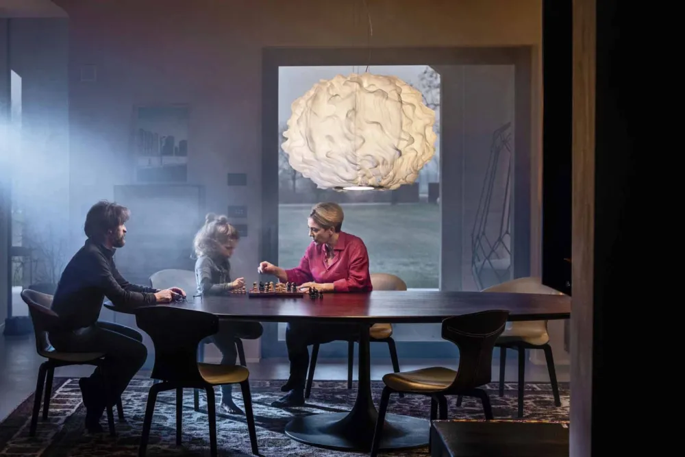 Foscarini Suspensions|Suspensions>Nuée Media Suspensions LED Blanc 10M