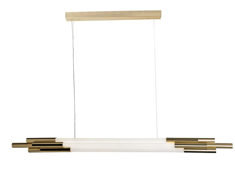 DCW Editions Suspensions>Org Horizontale 130cm Suspensions LED Laiton