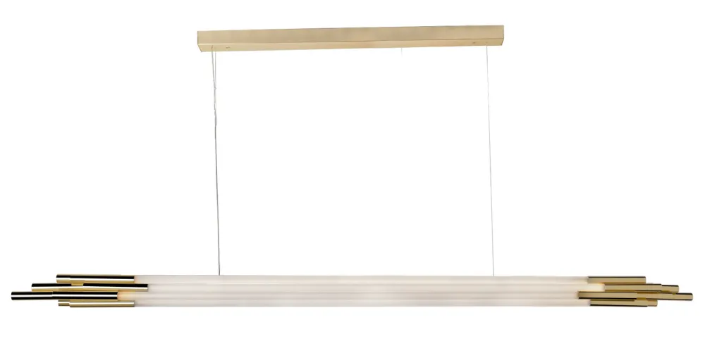 DCW Editions Suspensions>Org Horizontale 200cm Suspensions LED Laiton