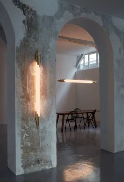 DCW Editions Suspensions>Org Horizontale 200cm Suspensions LED Laiton