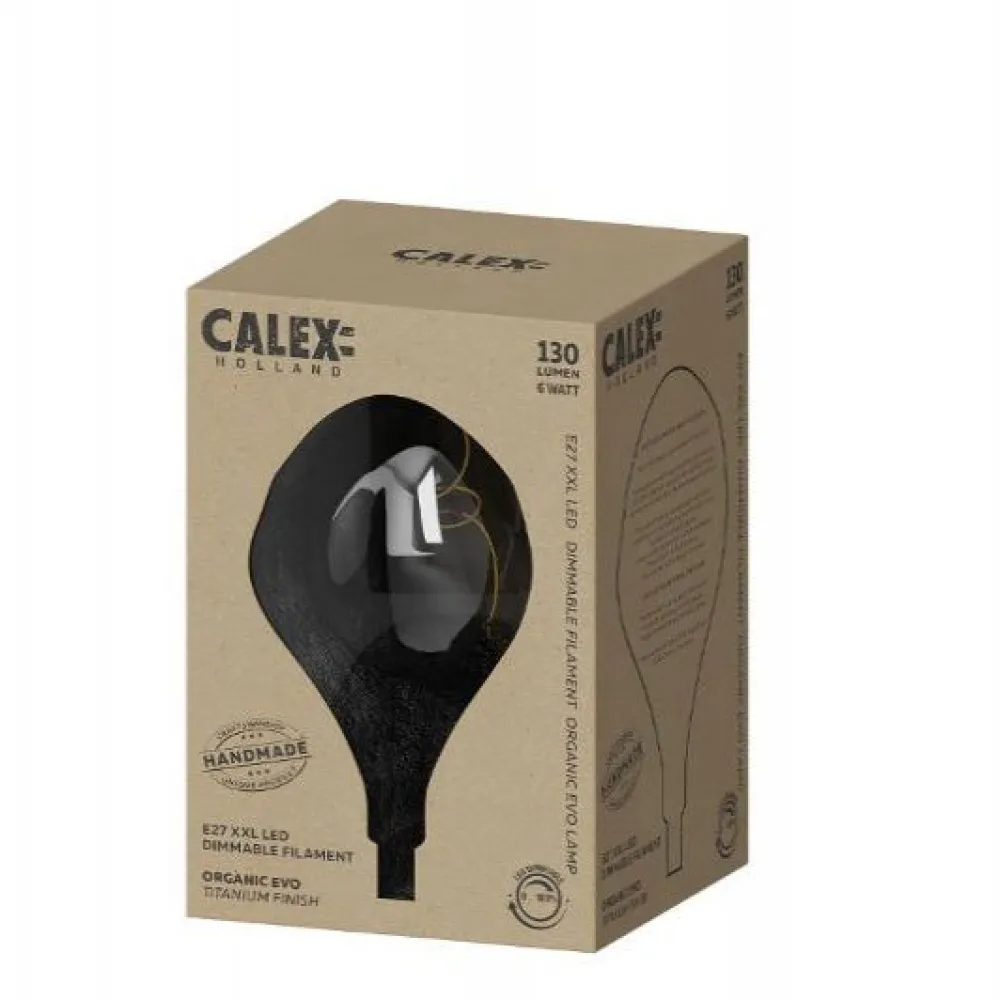 Calex Décoratives|Dimmables>Organic XXLTitanium LED dimmable Décorative