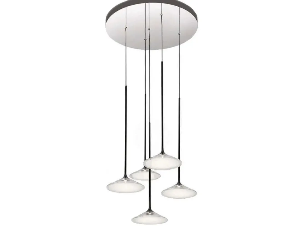 Artemide Suspensions>Orsa Cluster 5 Suspensions multiples Transparent