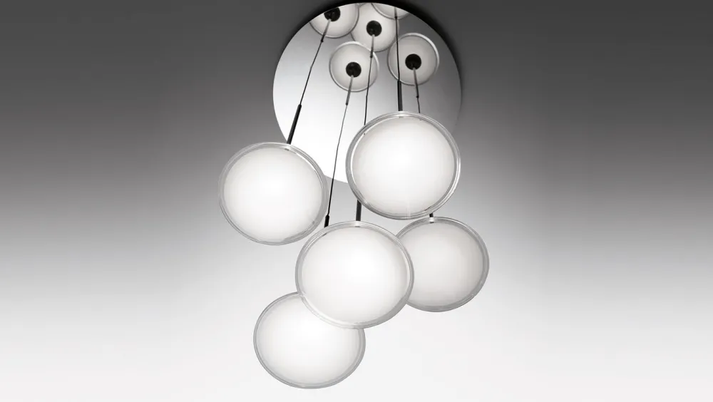 Artemide Suspensions>Orsa Cluster 5 Suspensions multiples Transparent