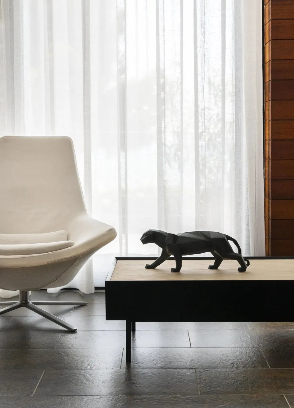 Lladro Figurines>Panthère Figurines Noir