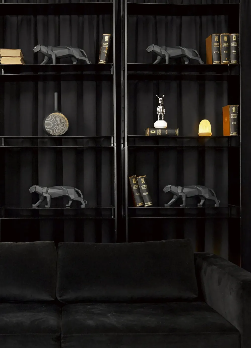 Lladro Figurines>Panthère Figurines Noir