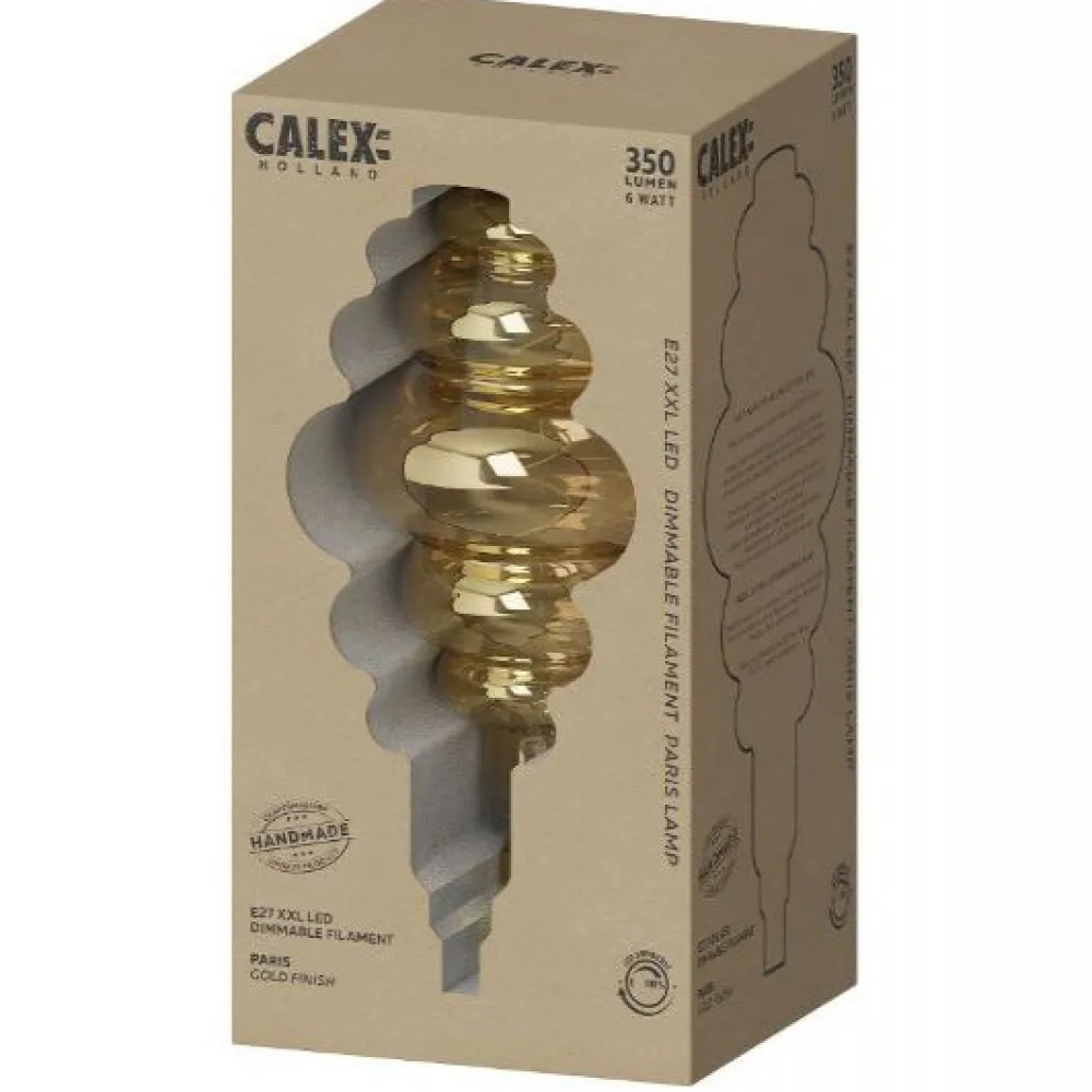 Calex Dimmables|Décoratives>Paris XXL Gold LED dimmable Décorative
