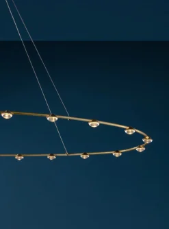 Catellani u0026 Smith Suspensions>Petites Lentilles Suspensions Doré