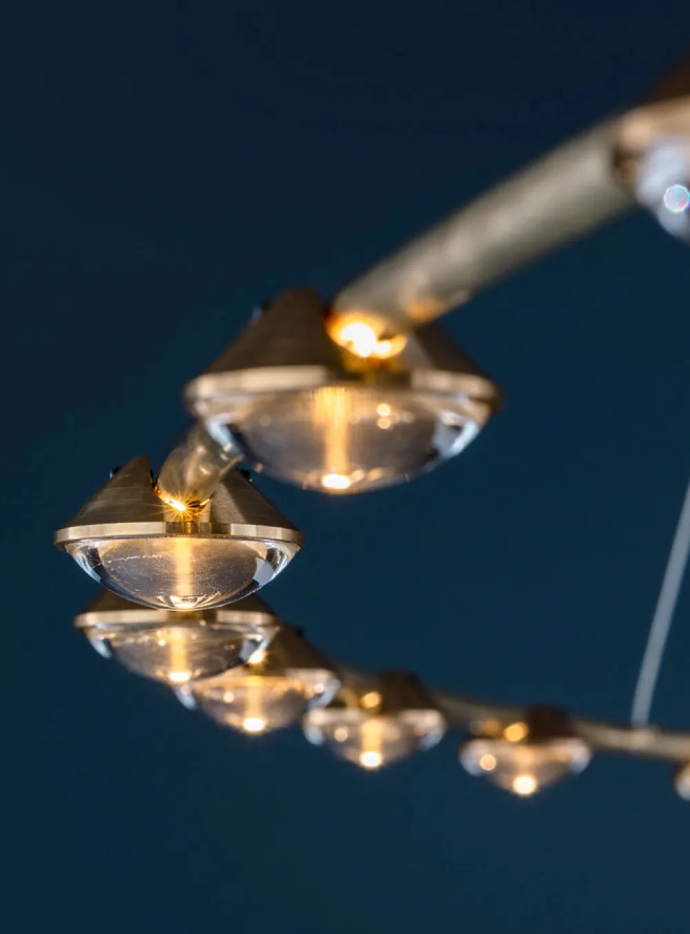 Catellani u0026 Smith Suspensions>Petites Lentilles Suspensions Doré