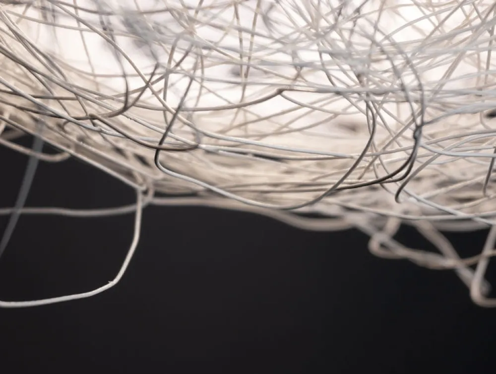 Arturo Alvarez Suspensions>Pili Mini Suspensions Blanc