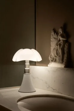 Martinelli Luce Lampes À Poser|Lampes À Poser>Pipistrello Medium LED Lampes de table Blanc mat