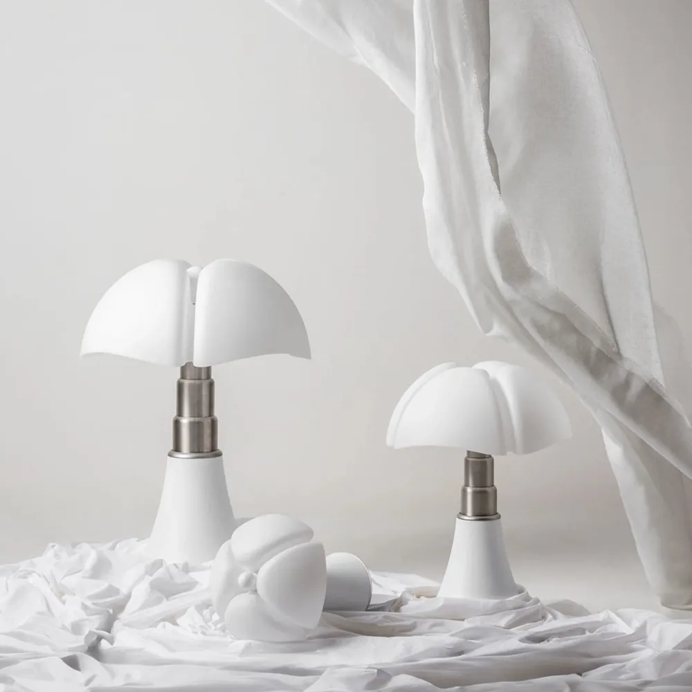 Martinelli Luce Lampes À Poser|Lampes À Poser>Pipistrello Medium LED Lampes de table Blanc mat