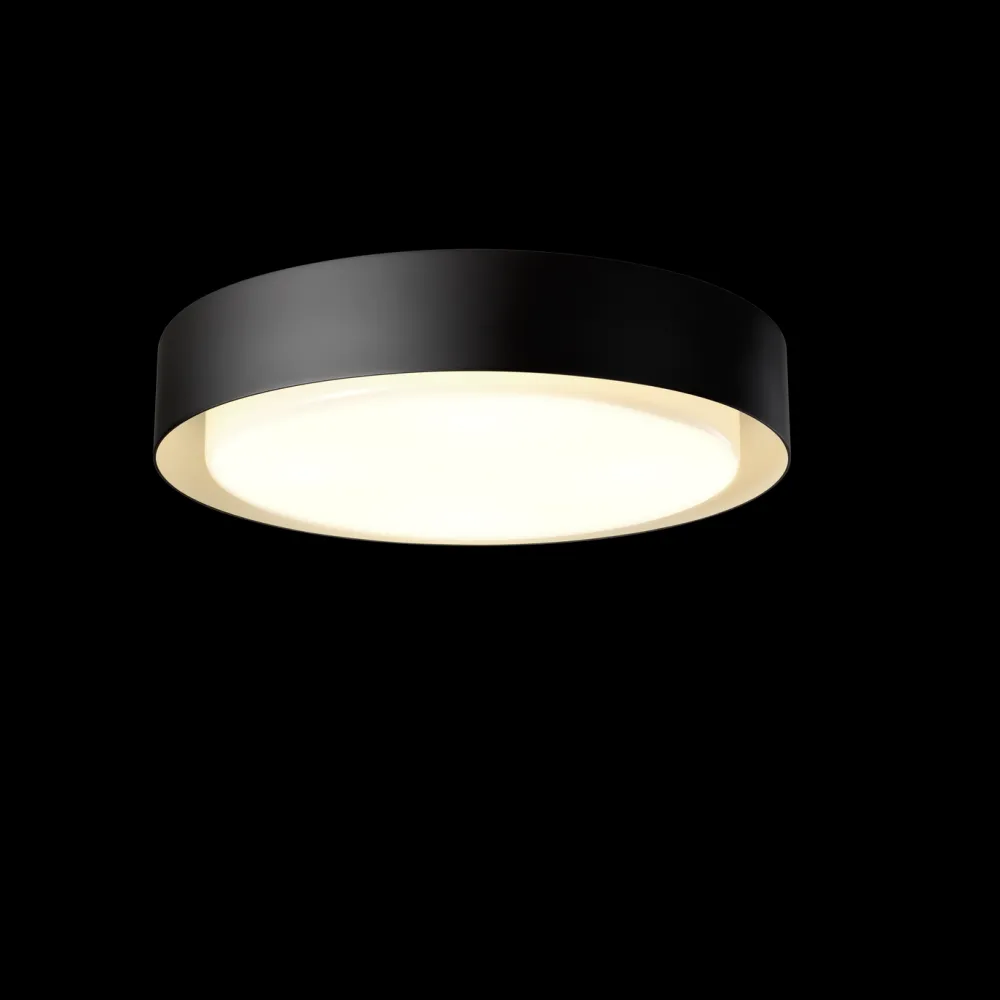 Marset Appliques|Appliques>Plafonnier Plaff On! Ø.33cm Appliques LED Noir