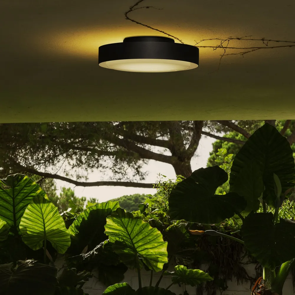 Marset Appliques|Appliques>Plafonnier Plaff On! Ø.33cm Appliques LED Noir