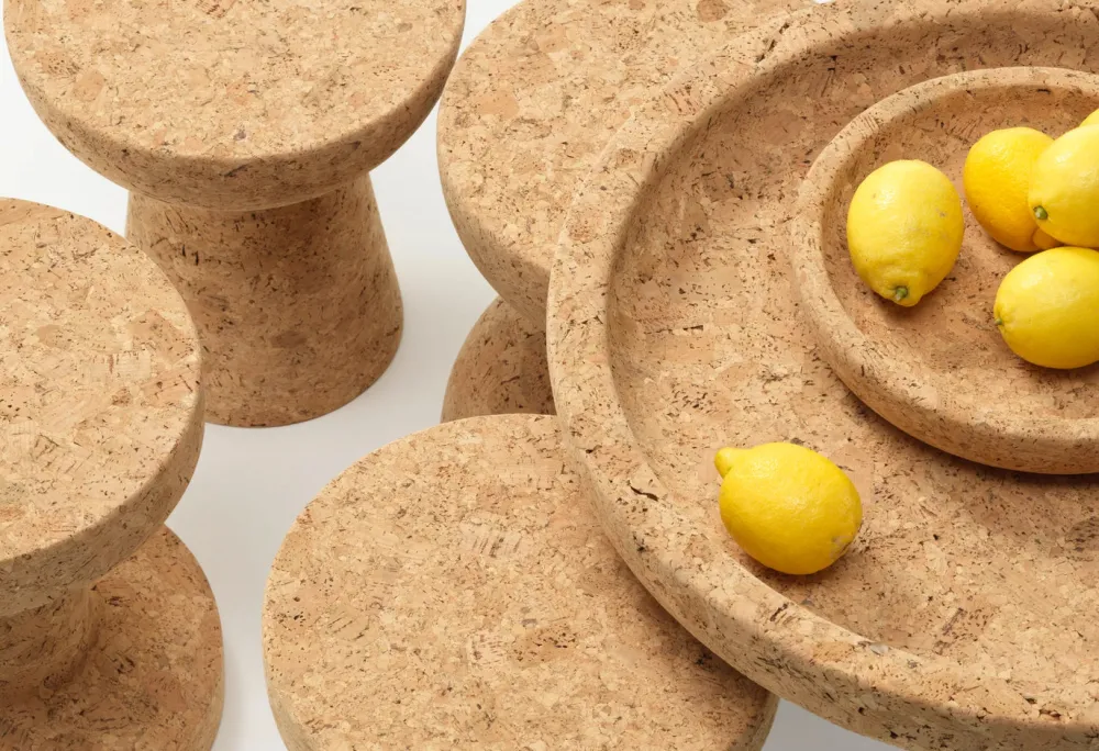 Vitra Salon|Chambre>Plateau Cork Bowl Small Liège