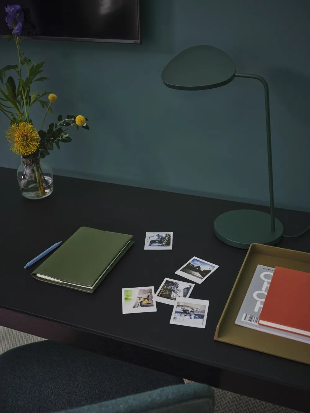 Muuto Entrée|Salon>Plateau Organisateur De Bureau Arrange 12cm Marron cuivré