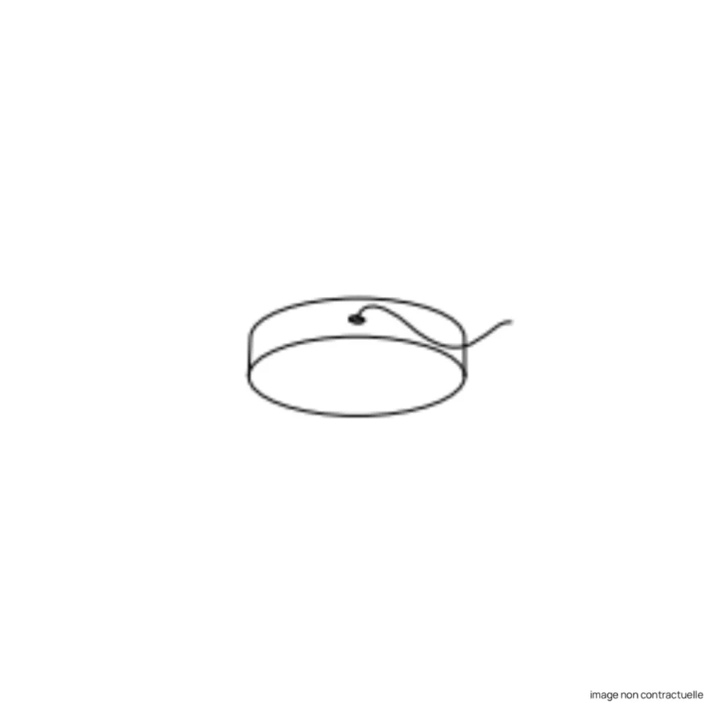 KDLN Platines|Accessoires>Platine Noir (sans driver) pour Applique Azou