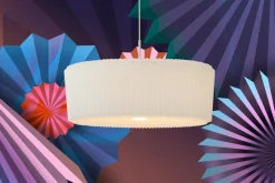 Moooi Suspensions|Suspensions>Plié plissé Suspensions Blanc