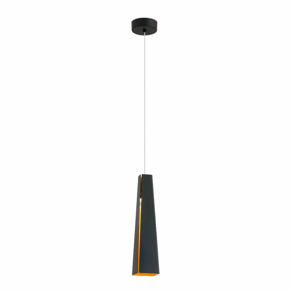 Faro Suspensions>Pluma LED Suspensions Noir, Or