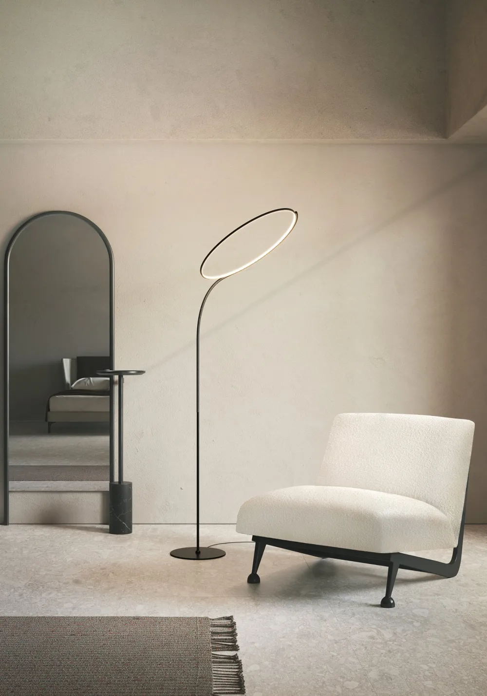 KDLN Lampadaires>Poise LP Lampadaires LED Noir