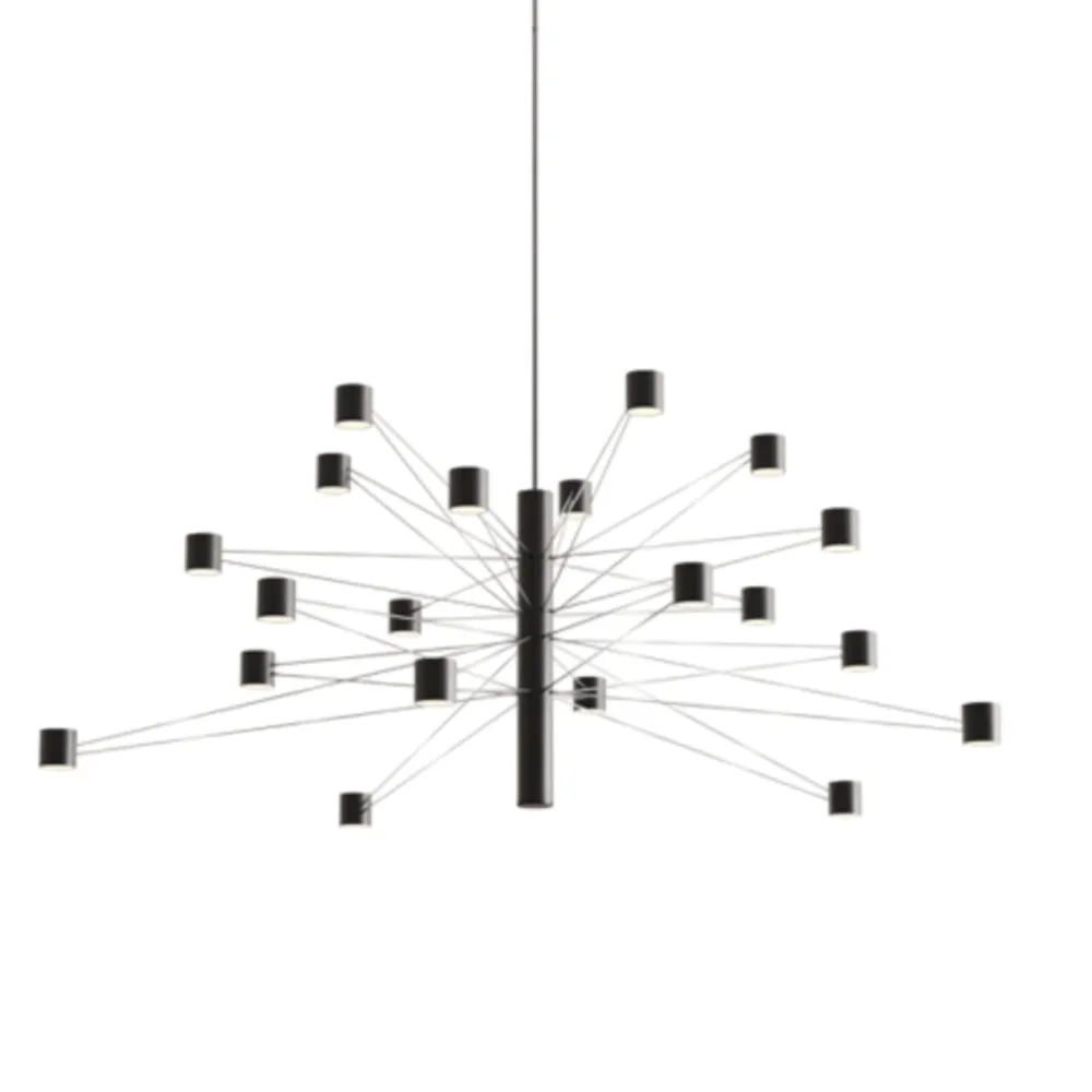 KDLN Suspensions>Polar 20.2 ø107x42 cm Suspensions Noir
