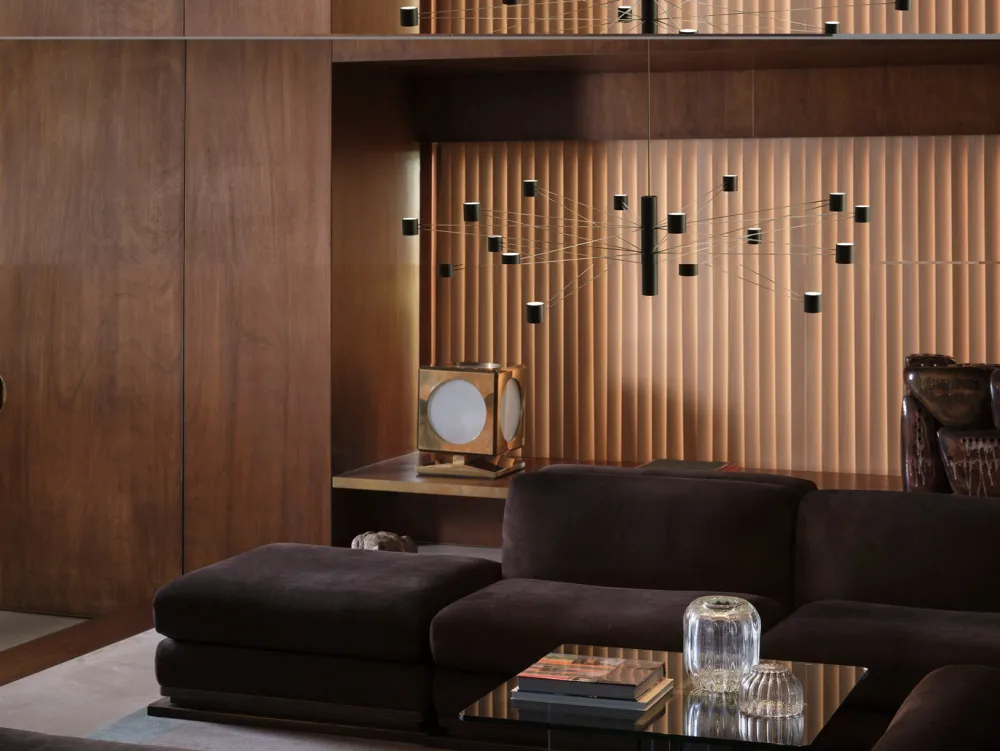 KDLN Suspensions>Polar 20.2 ø107x42 cm Suspensions Noir