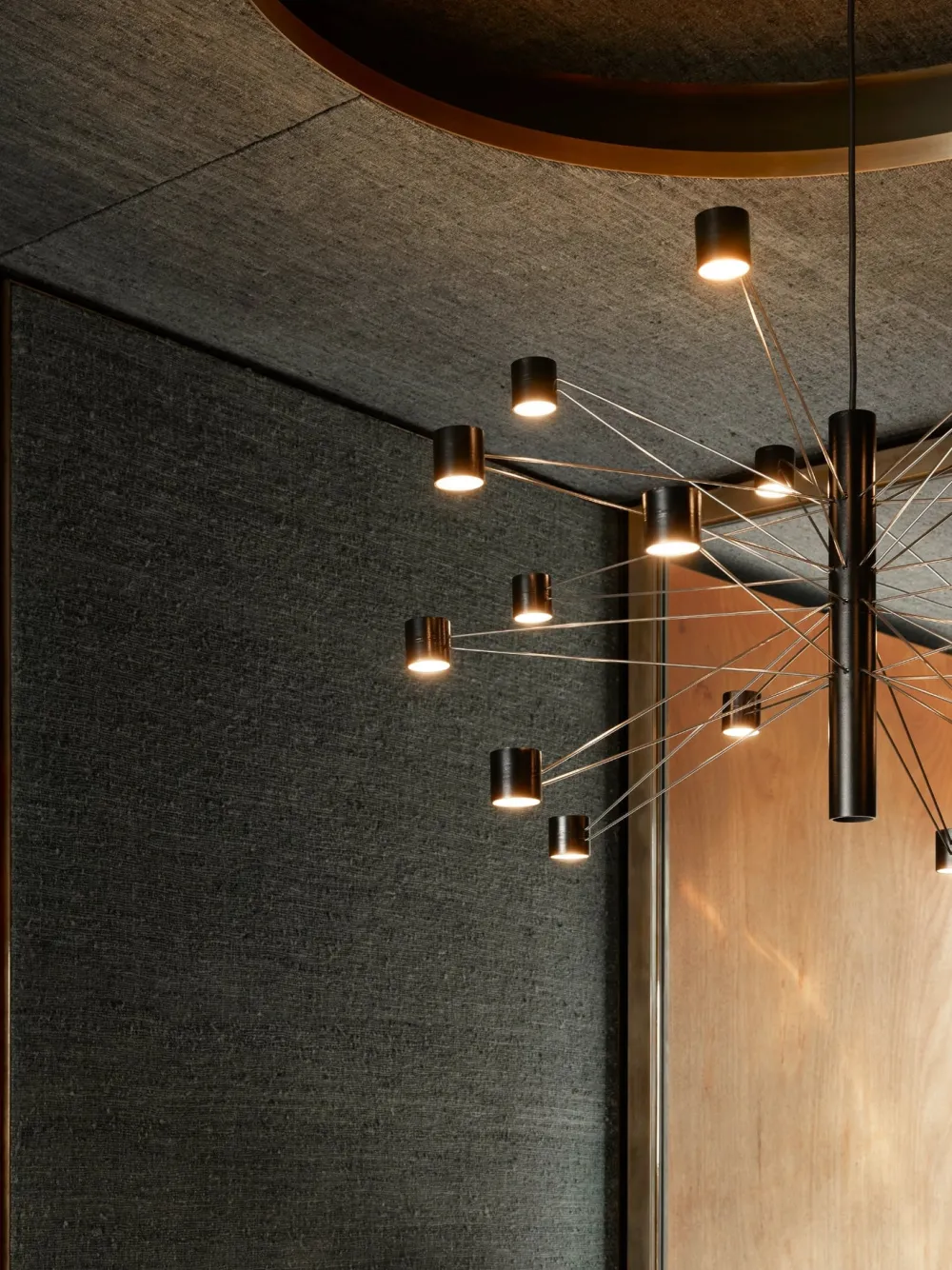 KDLN Suspensions>Polar 20.1 ø77x42 cm Suspensions Noir