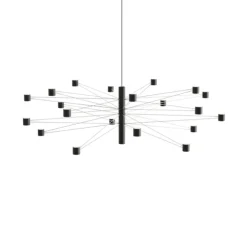 KDLN Suspensions>Polar 20.3 ø124x35 cm Suspensions Noir
