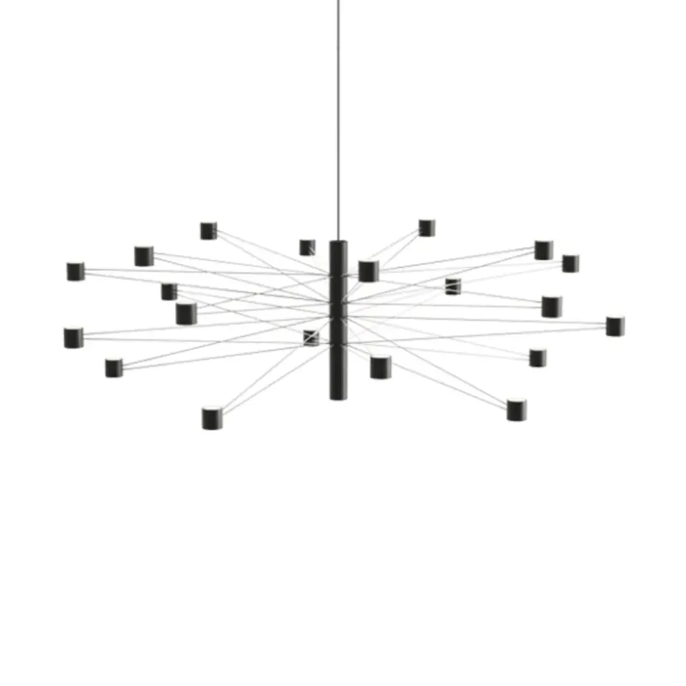 KDLN Suspensions>Polar 20.3 ø124x35 cm Suspensions Noir