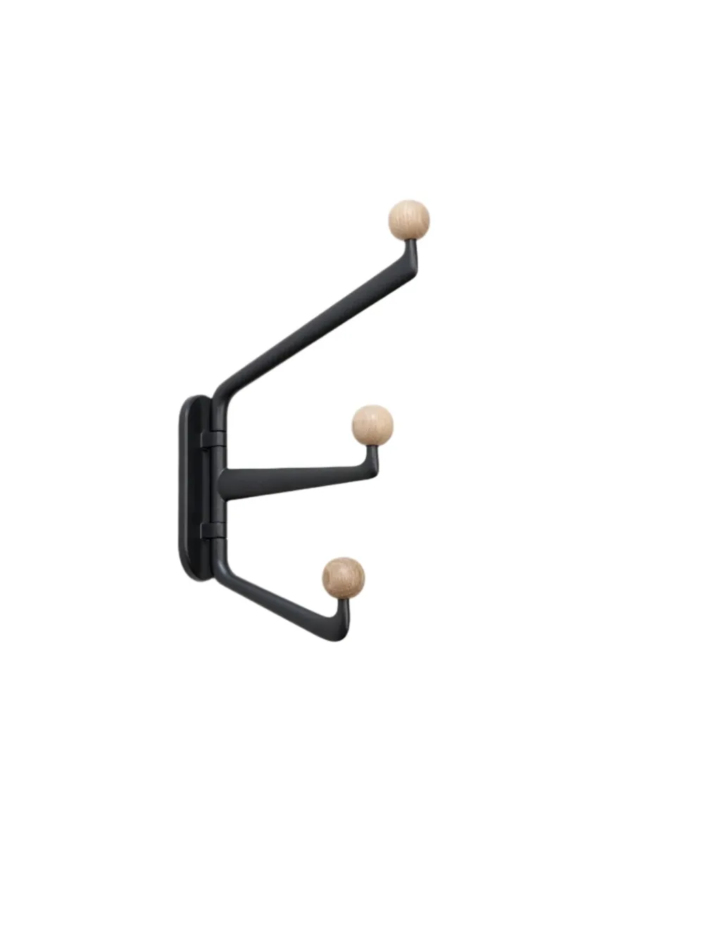 u0026tradition Portes Manteaux|Déco>Porte Manteau Mural Capture SC75 Bois clair