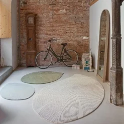 Nanimarquina Tapis>Quill S Tapis Gris bleu