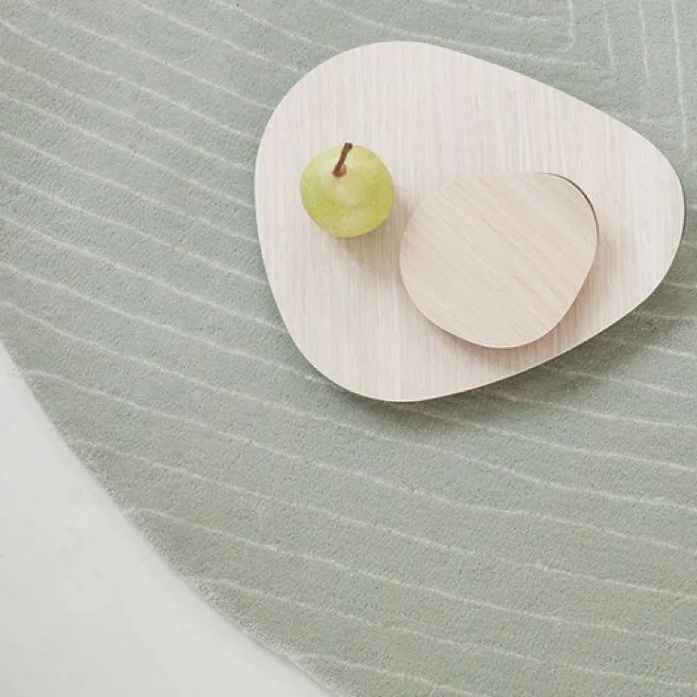 Nanimarquina Tapis>Quill S Tapis Gris bleu