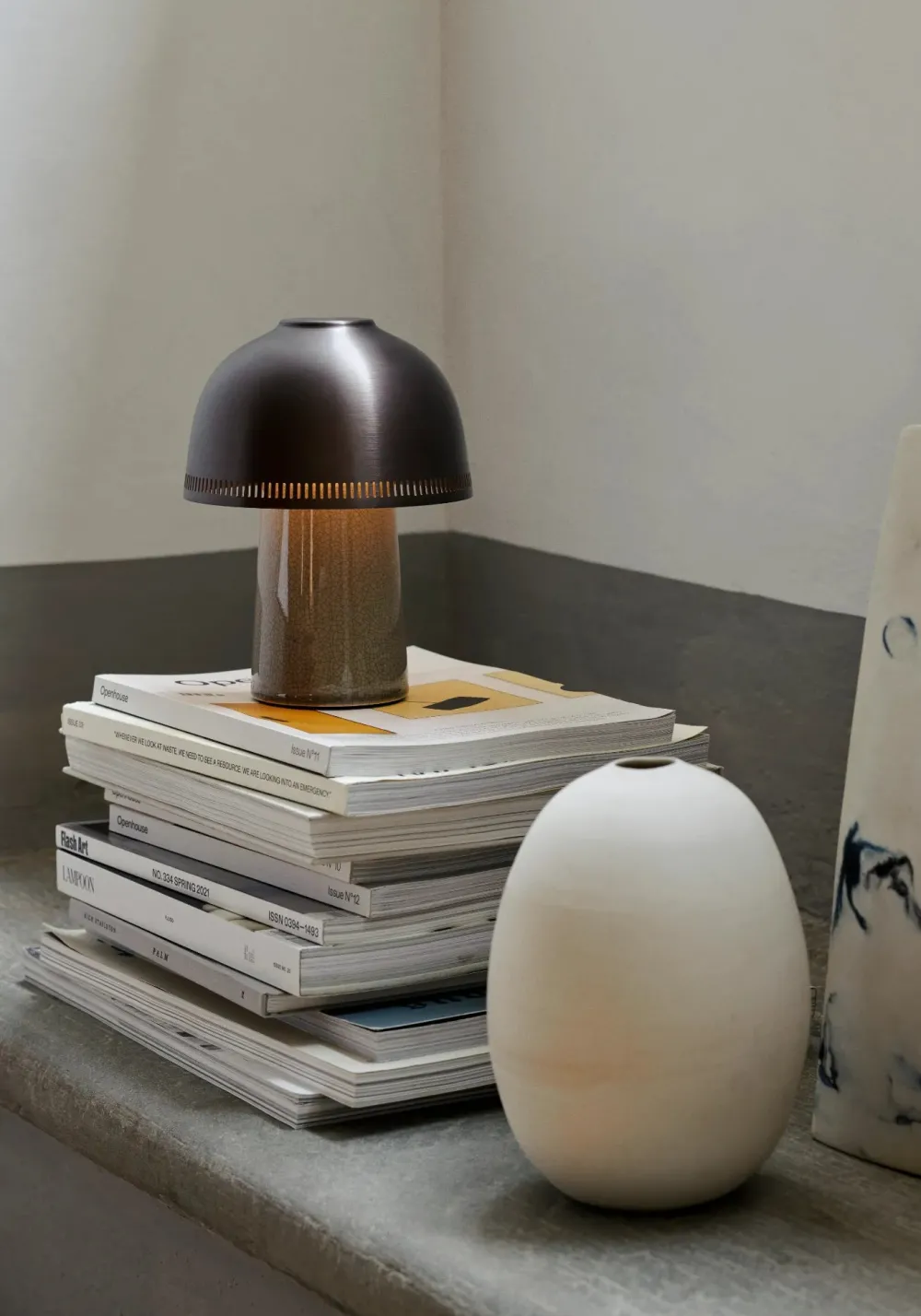 u0026tradition Lampes Nomades|Lampes À Poser>Raku SH8 Baladeuses et nomades LED