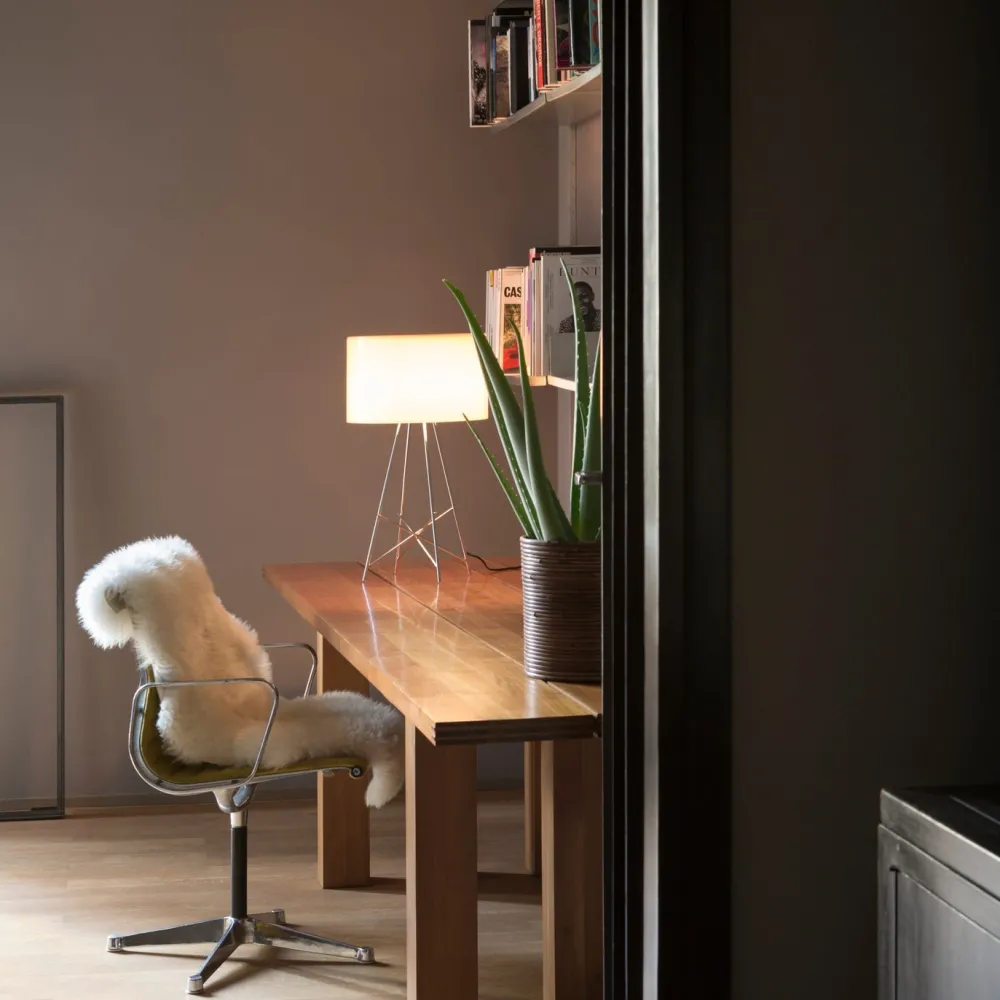 Flos Lampes À Poser|Lampes À Poser>Ray T Lampes de table Verre Gris