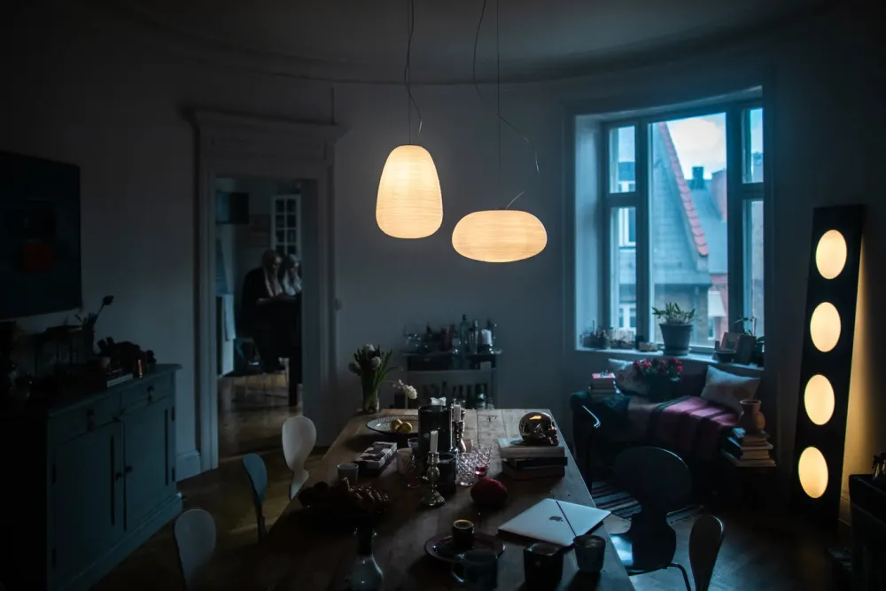 Foscarini Suspensions|Suspensions>Rituals 1 Suspensions Blanc