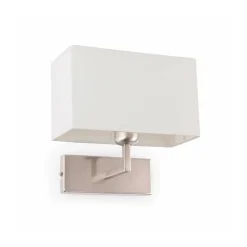 Faro Appliques>Roda Appliques Nickel, Blanc