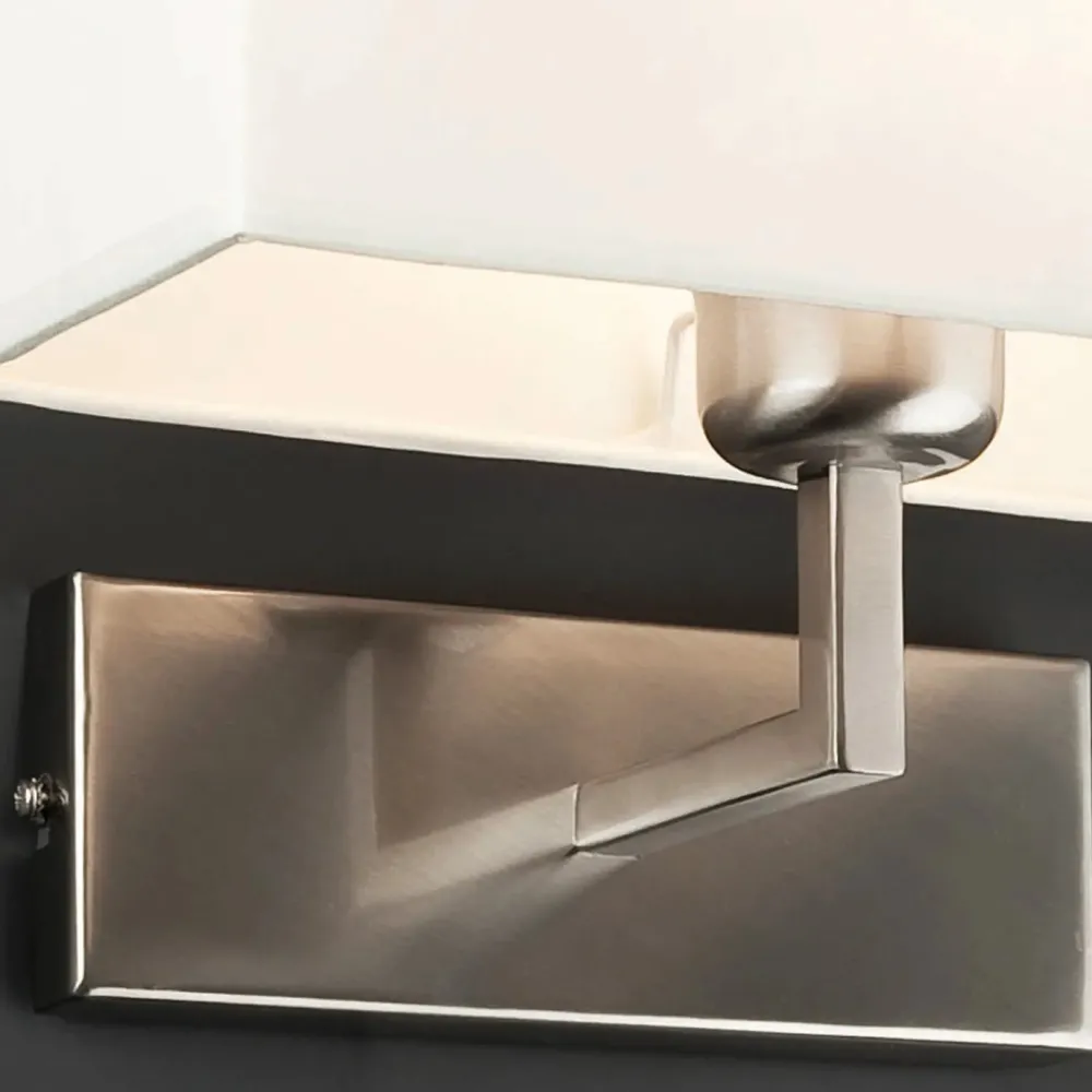 Faro Appliques>Roda Appliques Nickel, Blanc