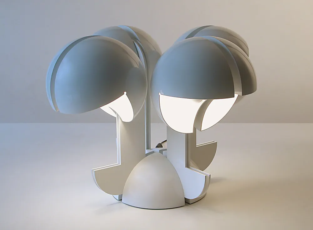 Martinelli Luce Lampes À Poser|Lampes À Poser>Ruspa 633/4 Lampes de table Blanc