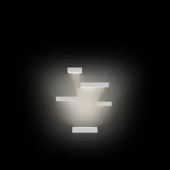Vibia Appliques>Set Composition 5 Appliques LED Gris clair