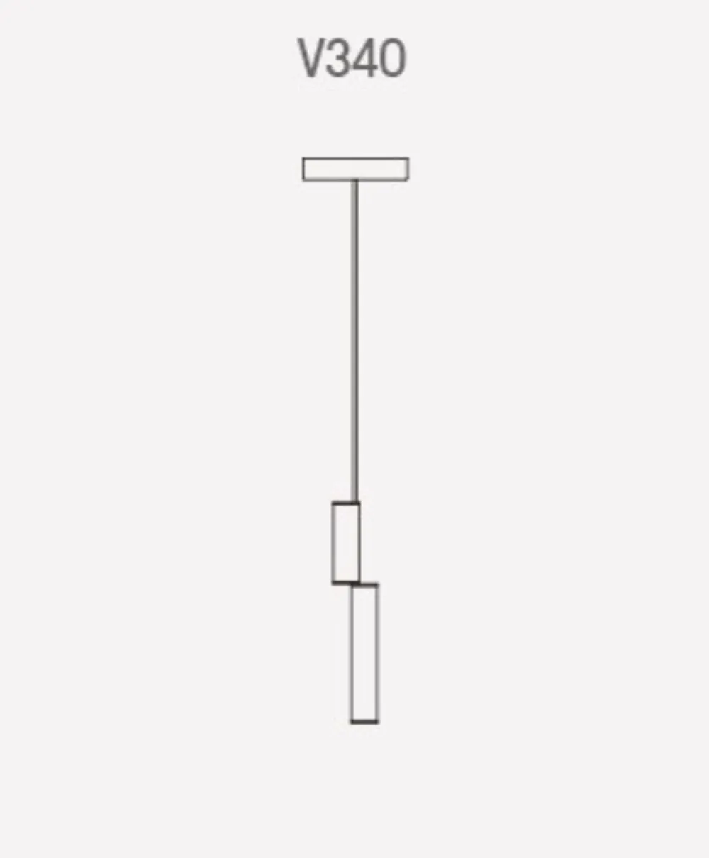 C.V.L Suspensions>Signal 34cm Suspensions LED Laiton satiné