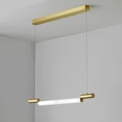 C.V.L Suspensions>Signal 77cm Suspensions LED Laiton satiné