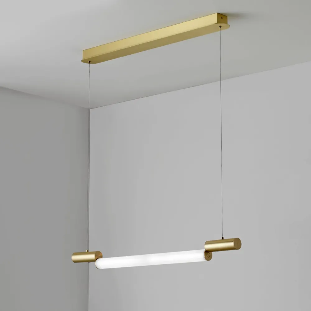 C.V.L Suspensions>Signal 77cm Suspensions LED Laiton satiné