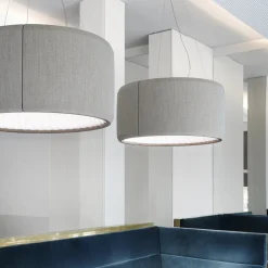 Luceplan Suspensions>Silenzio Ø 120cm LED 3000K Suspensions