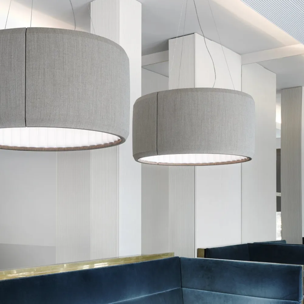 Luceplan Suspensions>Silenzio Ø 120cm LED 3000K Suspensions