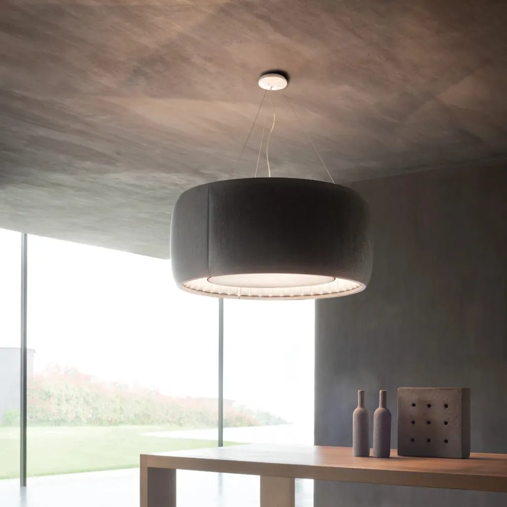 Luceplan Suspensions>Silenzio Ø 120cm LED 3000K Suspensions