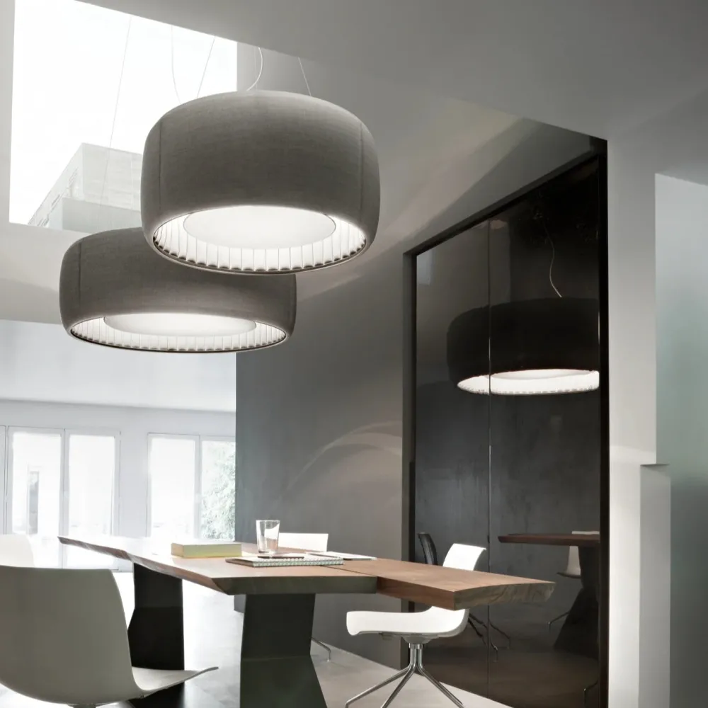 Luceplan Suspensions>Silenzio Ø 120cm LED 3000K Suspensions