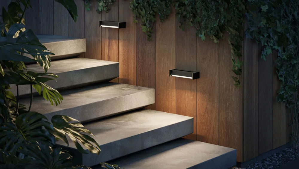 IP44.de Appliques>Slat 2700K LED Appliques Outdoor Gris anthracite